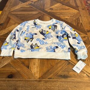 Bluey kids top size 3+